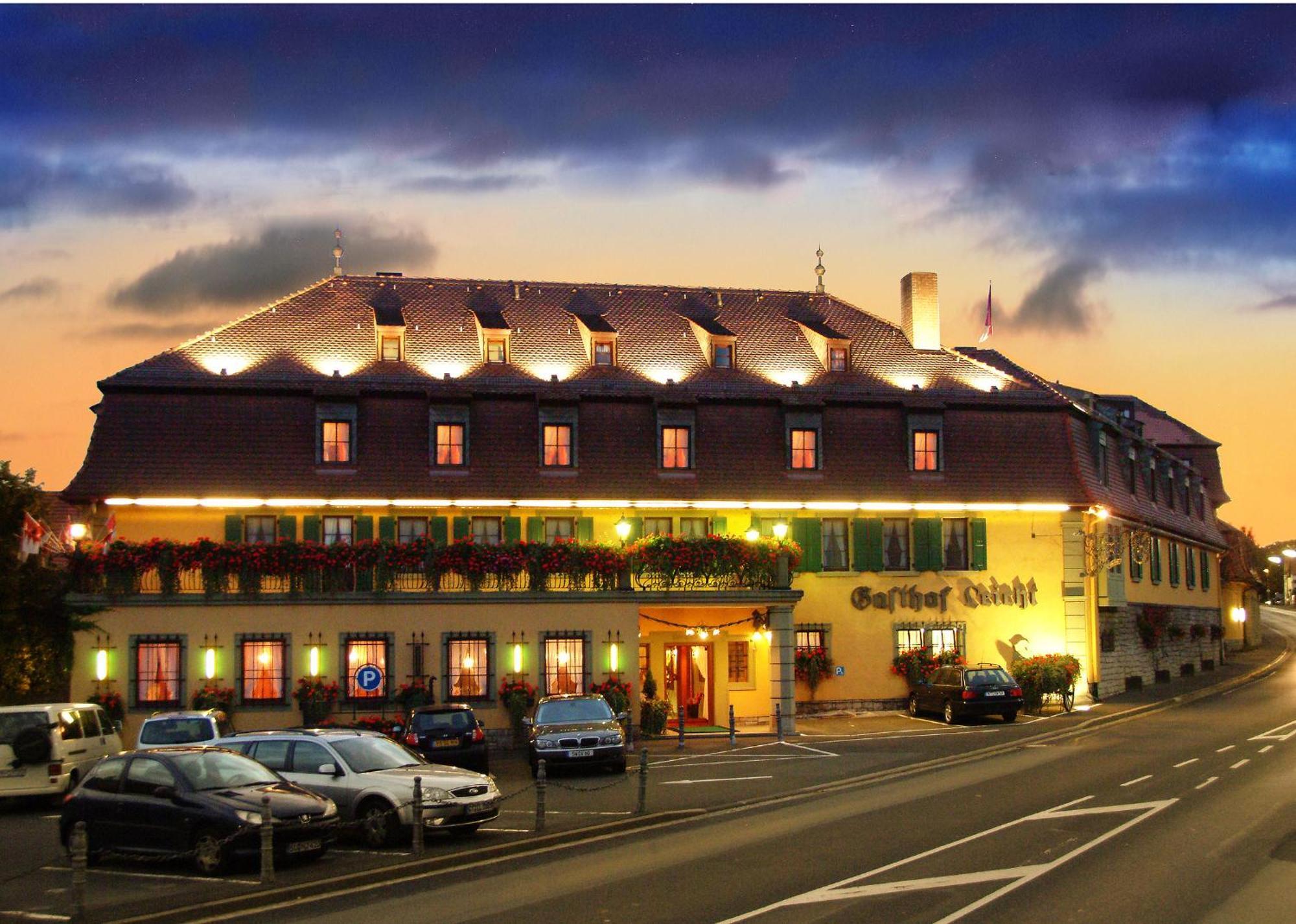 Hotel Leicht Biebelried Exterior photo